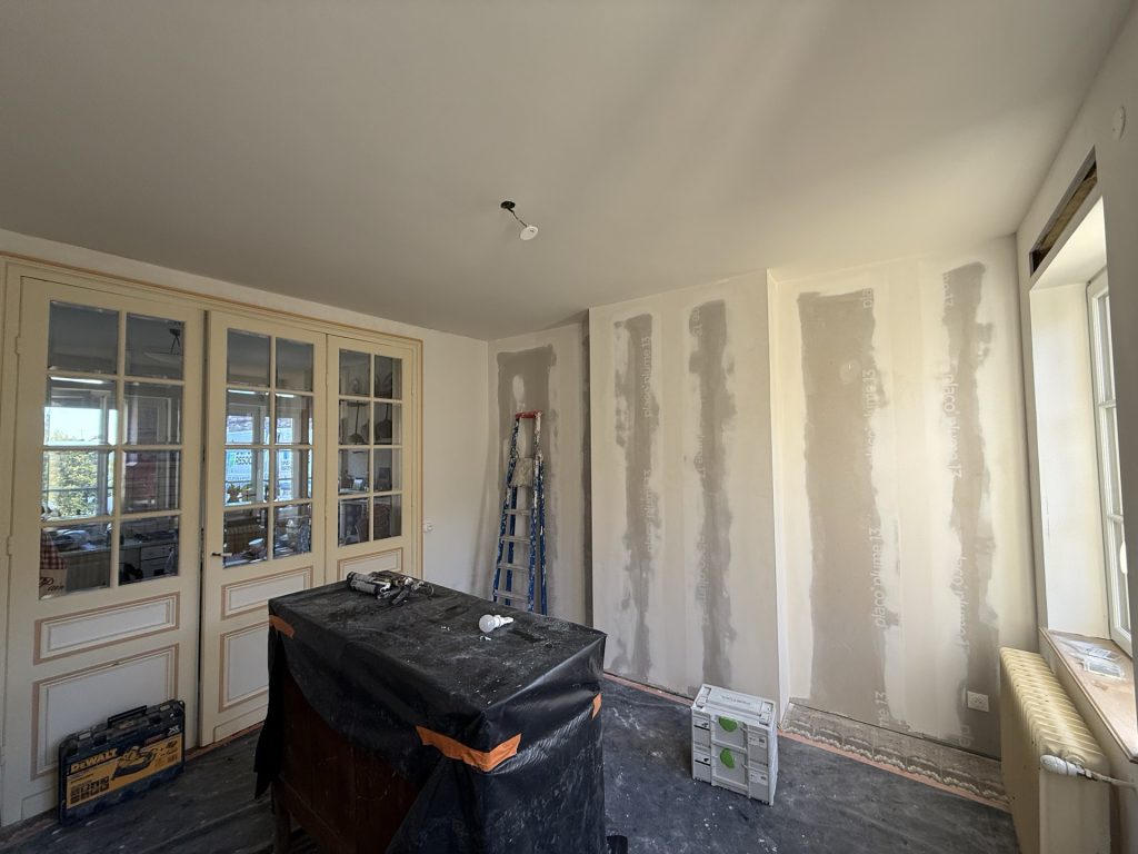 Rénovation de doublage mural à Hazebrouck